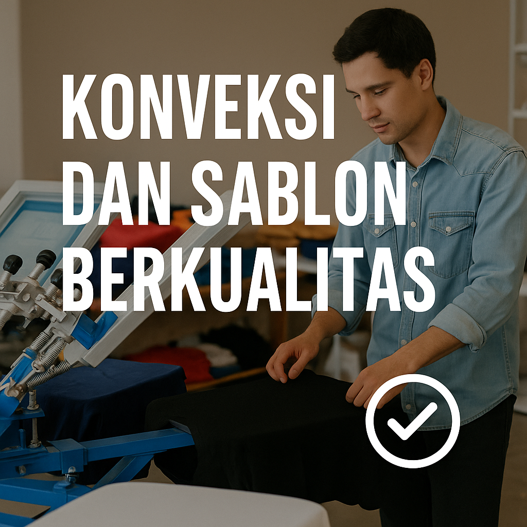 konveksi dan sablon berkualitas