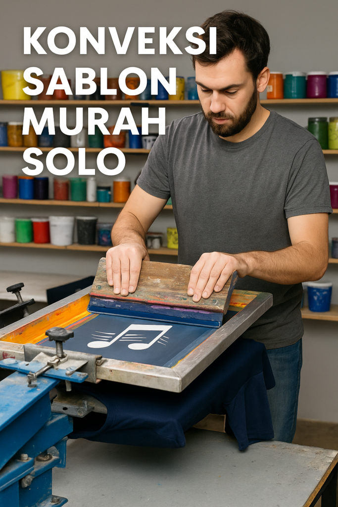 konveksi sablon murah solo