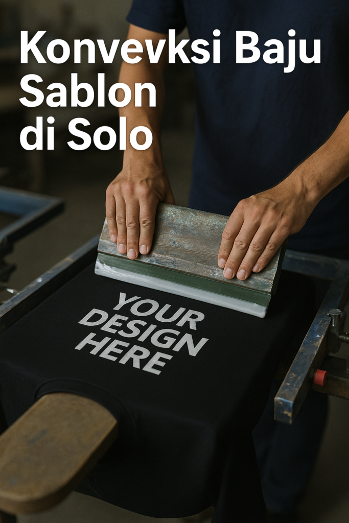 konveksi baju sablon satuan di solo