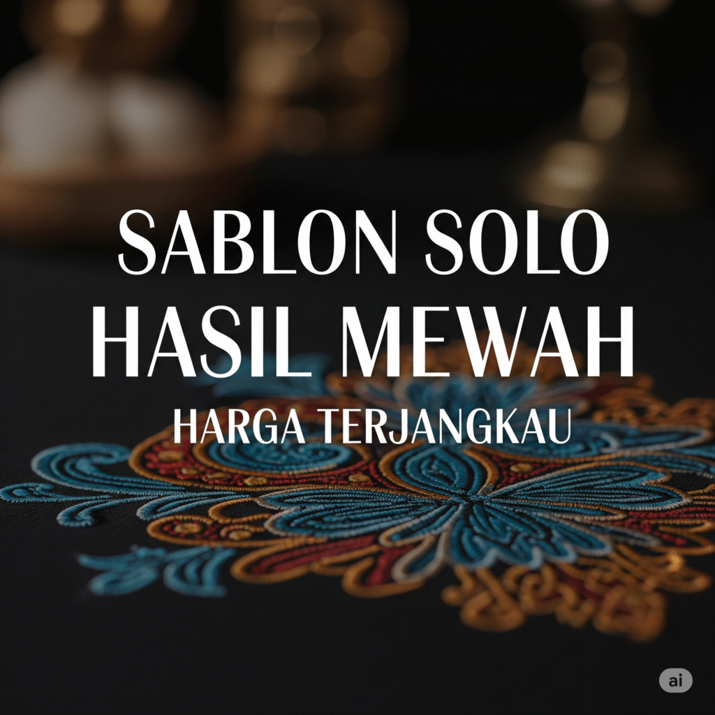 sablon solo hasil mewah harga terjangkau