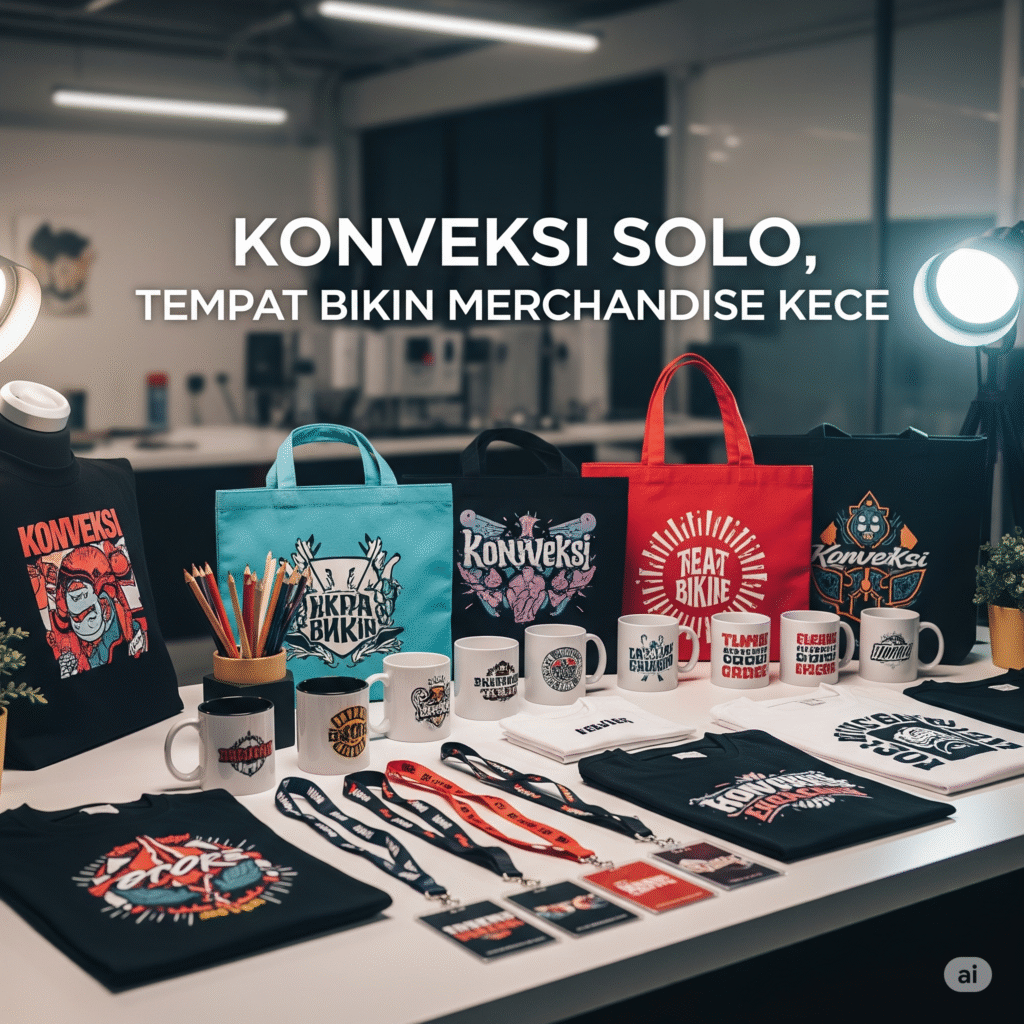 konveksi solo tempat bikin merchandise kece