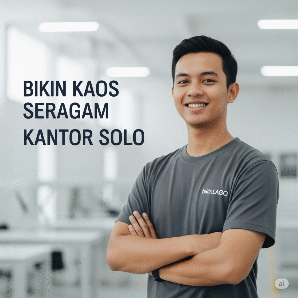 bikin kaos seragam kantor Solo