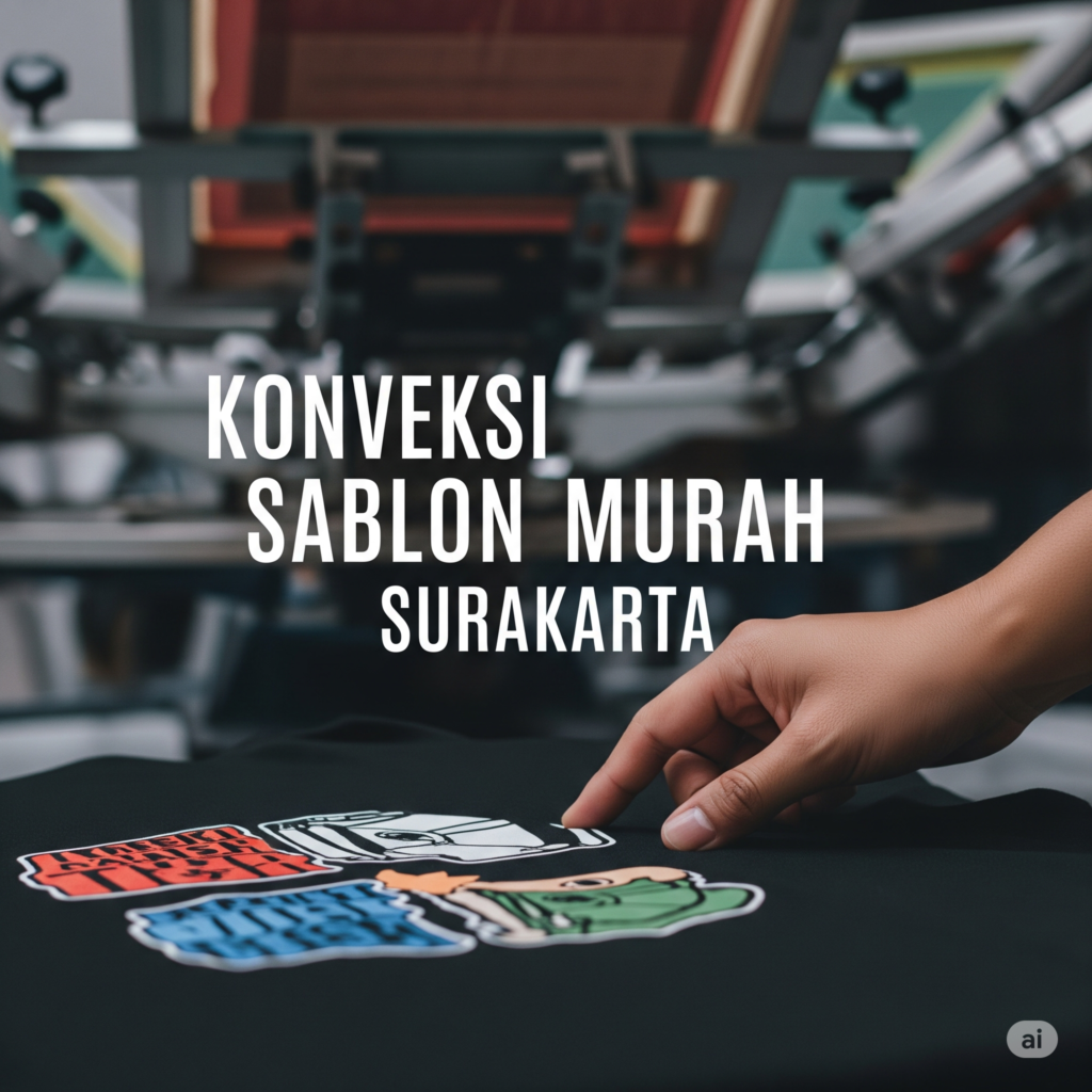 konveksi sablon murah Surakarta